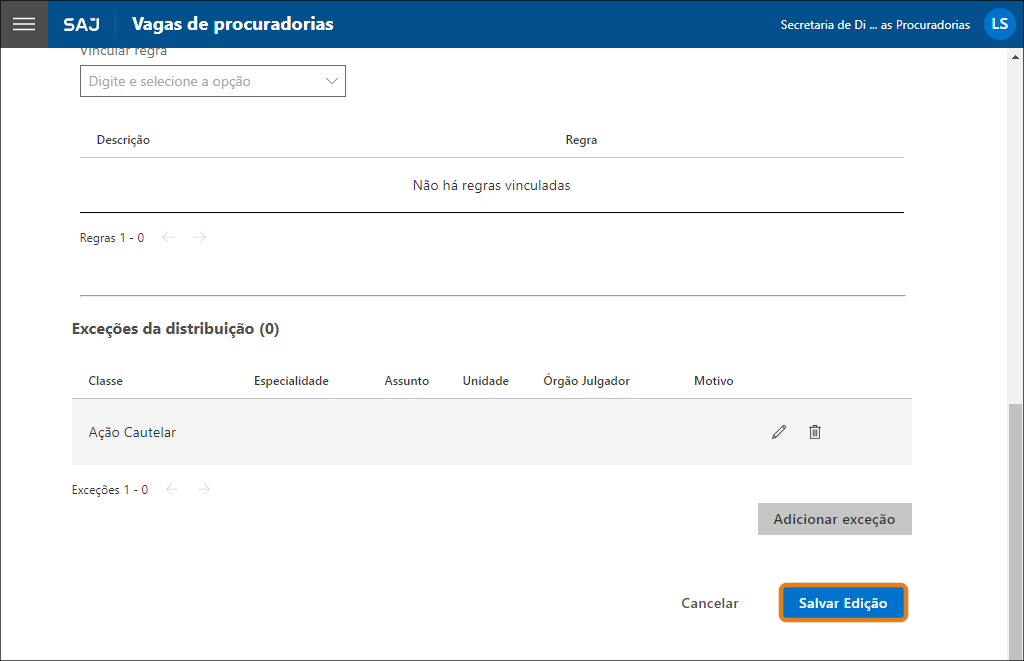 Como cadastrar uma exceção de distribuição no SAJ MP_6.PNG