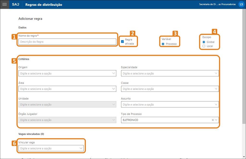Como cadastrar regras de distribuição no SAJ MP_4.PNG