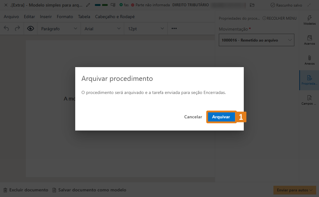 tela de confirmacao de arquivamento do procedimento.png